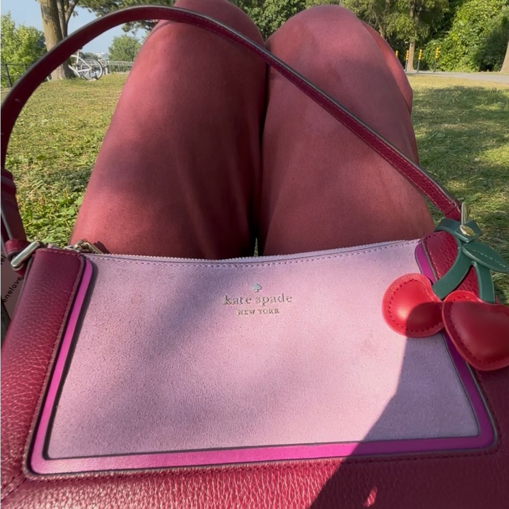 Kate Spade Two-Tone Pink Shoulder Bag